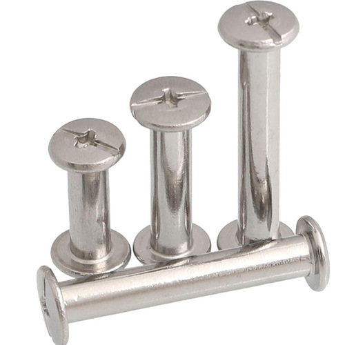 Mother-to-daughter screws, rivets, locking butt screws, account book binding screws, photo album sample album, recipe book, plywood screws, M5
