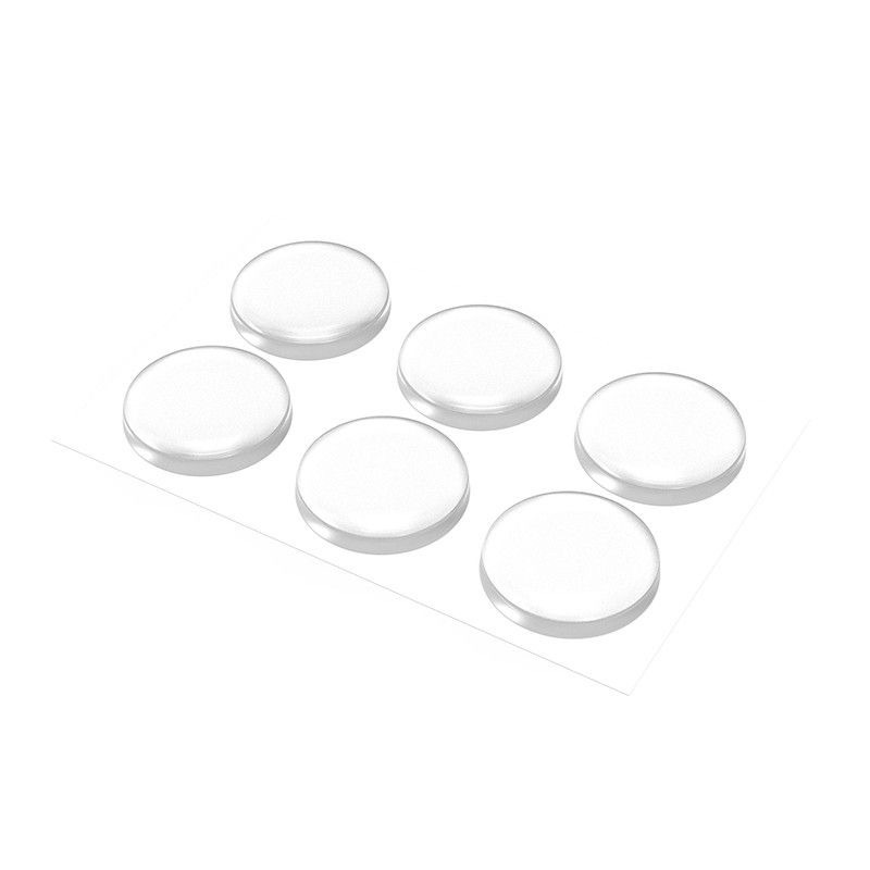 PU engrosada autoadhesiva, sin perforaciones, lavable, de silicona, muebles para el hogar, patas de mesa, pies de cama, mesas de centro, almohadillas para pies, antideslizantes