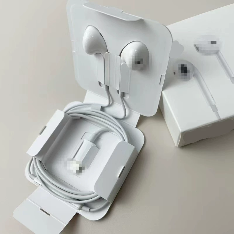 Apple совместимые оригинальные наушники для телефона с проводным управлением