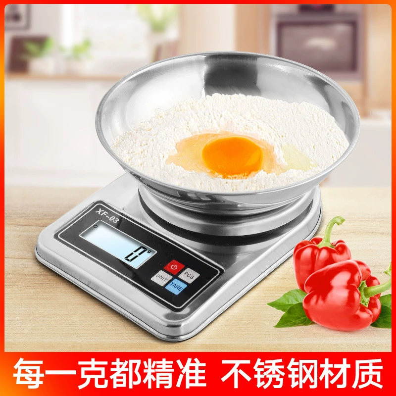 Кухонная маленькая грамм весы из нержавеющей стали электронные весы для пищевых продуктов электронный вес мини грамм весы точный грамм весы
