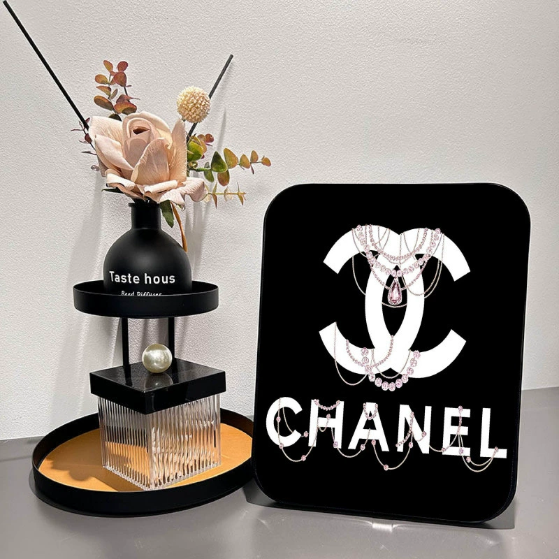 Новый стиль ins маленький ароматный стиль обеденный стол декоративная роспись сети красное искусство спальня мода роскошные скандинавские украшения гостиная