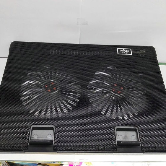 Suministro de Venta caliente nuevo radiador portátil ultrafino base de refrigeración radiador portátil de doble ventilador