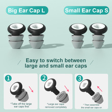 Swimming waterproof soundproof noise reduction earplugs