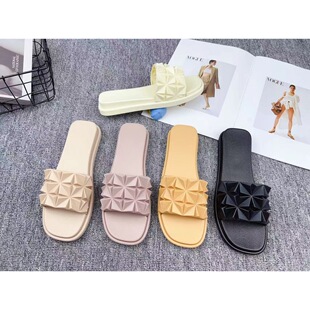 2025PVC�¿�ins�����҃ȼҾ�Ь���e�͹�ɳ����Ь��Ь�r�йŵ䱬��