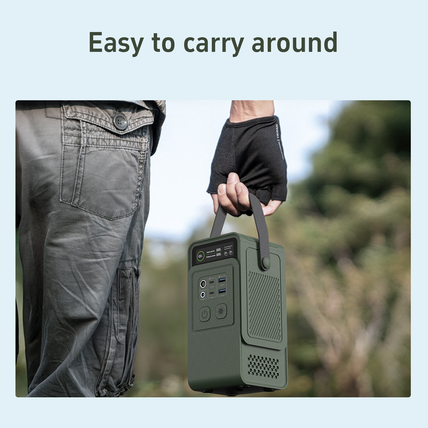 Acampamento de energía necesaria 60000mAh fuente de alimentación de almacenamiento de energía multifuncional al aire libre AP200L fuente de alimentación de almacenamiento de energía al aire libre