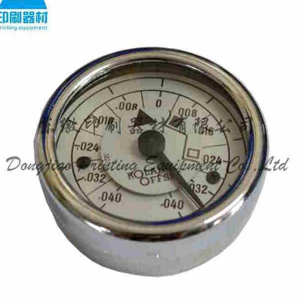 罗兰印刷机配件 罗兰对开 全张压力表0.40-0.40 印刷机配件