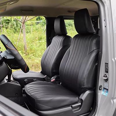 Cushion Jimny Interior Modification | Modelə uyğun (Original) oturacaq örtükləri - jimny-mysterious-black-full-vehicle-2-seats