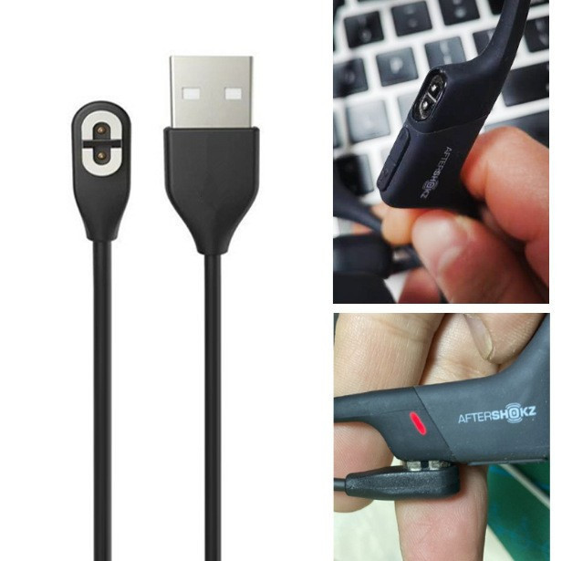 Suitable for Shaoyin As800 Charging Cable Aftershokz Bone Conduction As650 Wireless Bluetooth Headset Charger