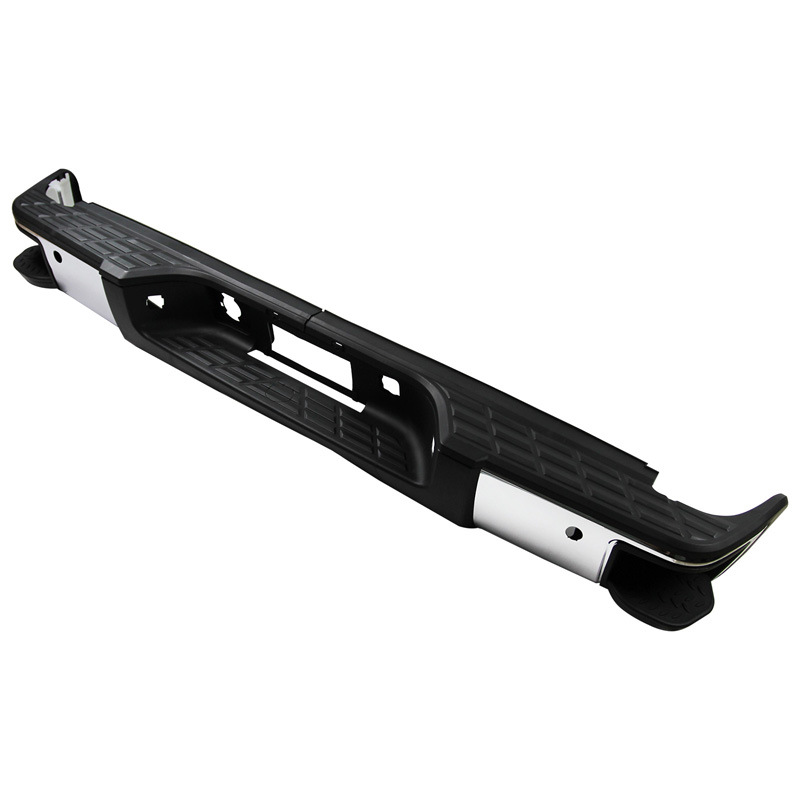 Aplicable a Chevrolet 08-13 Silverado Rear Bar Solode Modificado con Pedal lateral Galvanizado con agujeros de radar