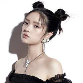 美丽熊系列 小众设计款纯手工立体布艺可爱泰迪金属熊项链