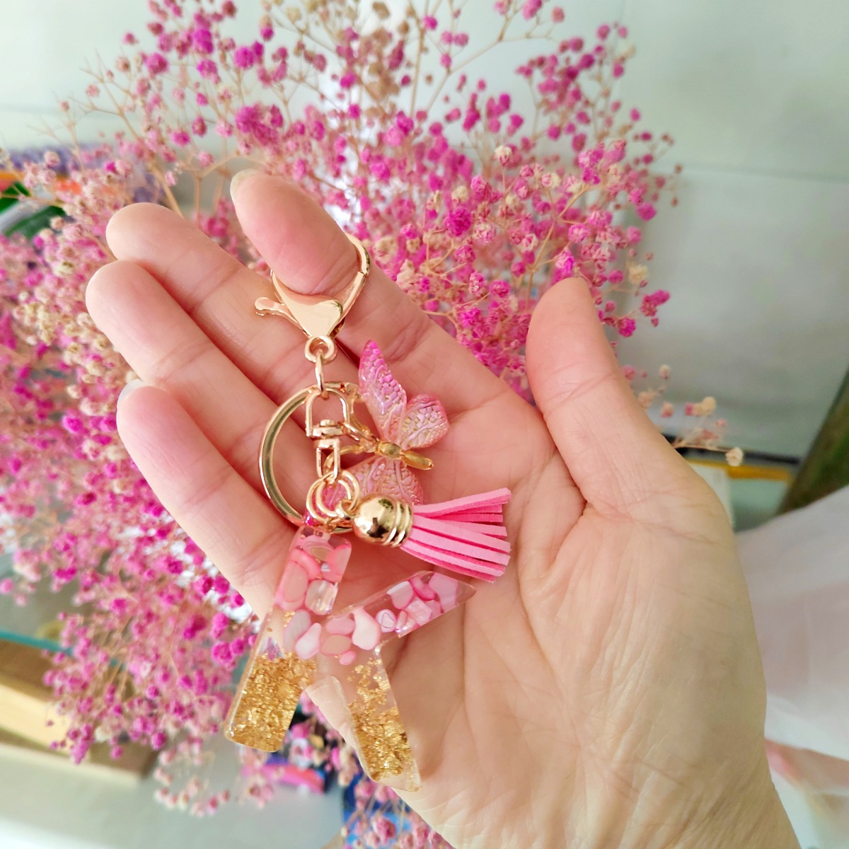 Llavero letra colgante/K