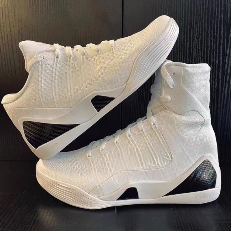 科比9代篮球男鞋KOBE9LOW纯白气垫球鞋高帮10彩虹鸳鸯低帮实战复|undefined