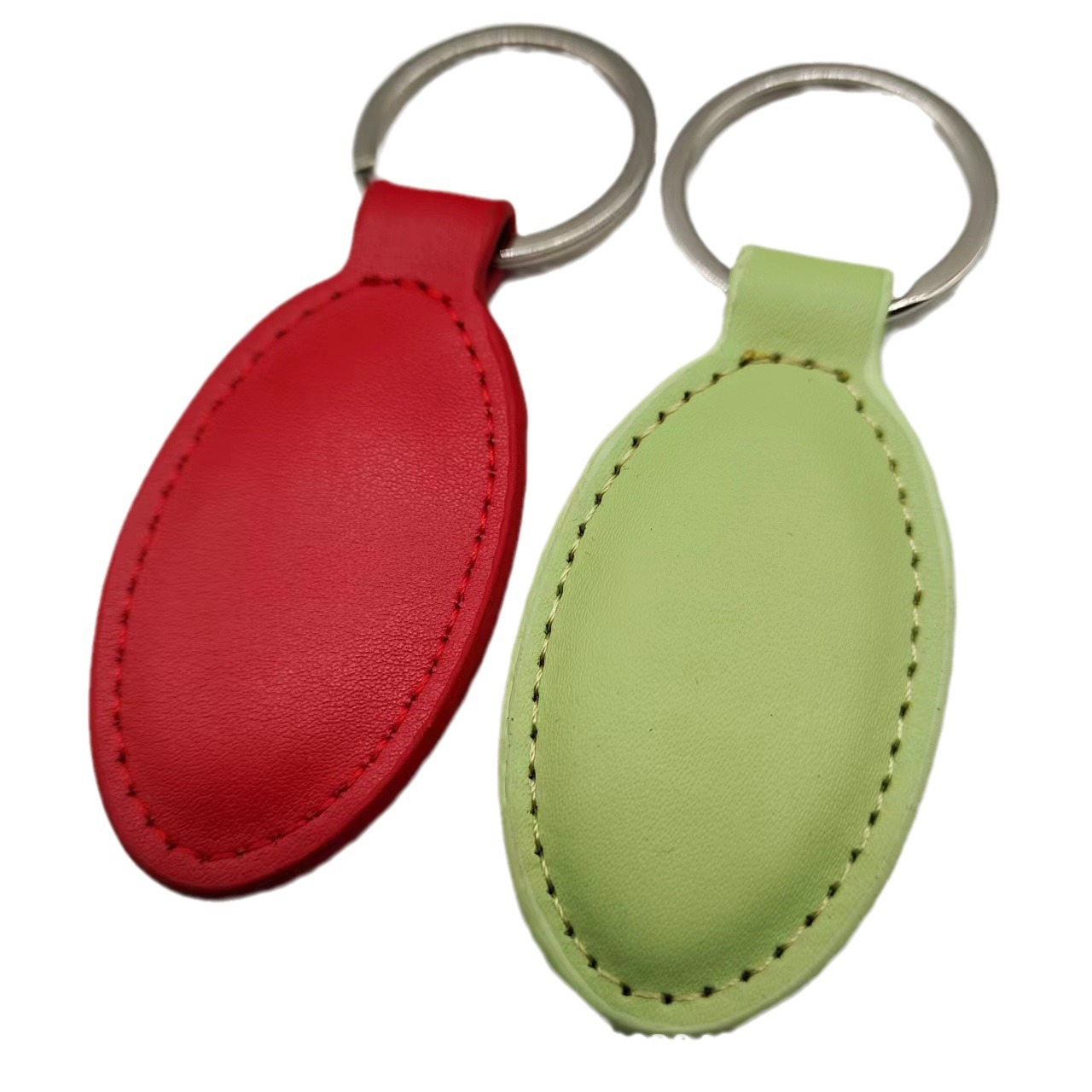 Keychain de cuero PU multi-forma colgante de llaves de cuero automóvil regalo de negocios publicidad promocional Keychain de cuero