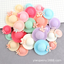 帽子diy树脂配件BB夹发饰发夹diy奶油胶手机壳配件小道具饰品批发