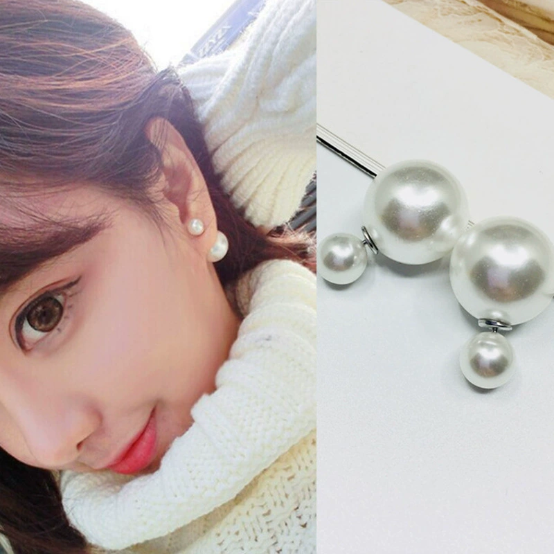 Pearl Earrings, 925 Silver Sample, Light Luxury Style, Multiple Color Options