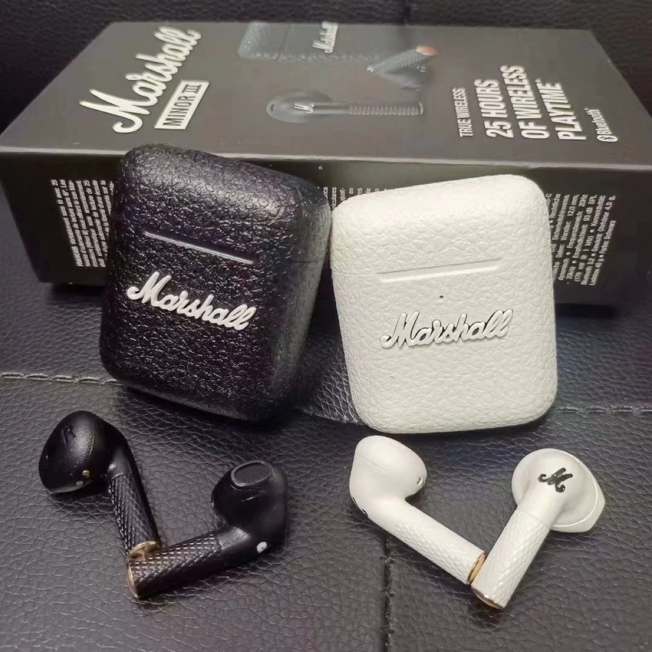Marshal MINOR ANC M4 беспроводная Bluetooth-гарнитура с шумоподавлением, внутриканальные наушники M3