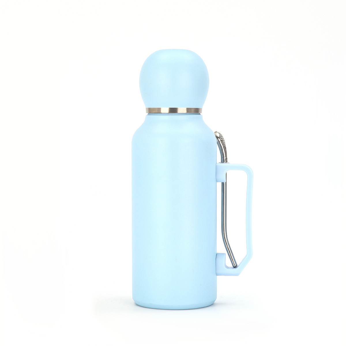 304 taza de fútbol de acero inoxidable al aire libre acompañante hervidor de agua de alta capacidad de doble vacío taza de agua portátil sin