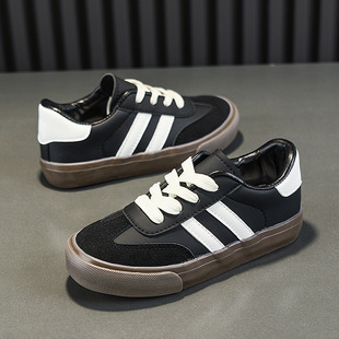Children's Training Shoes 2025 New Spring and Autumn White Shoes Vintage Forrest Gump Shoes Casual Sports Board Shoes Men's and Women's Children's Shoes