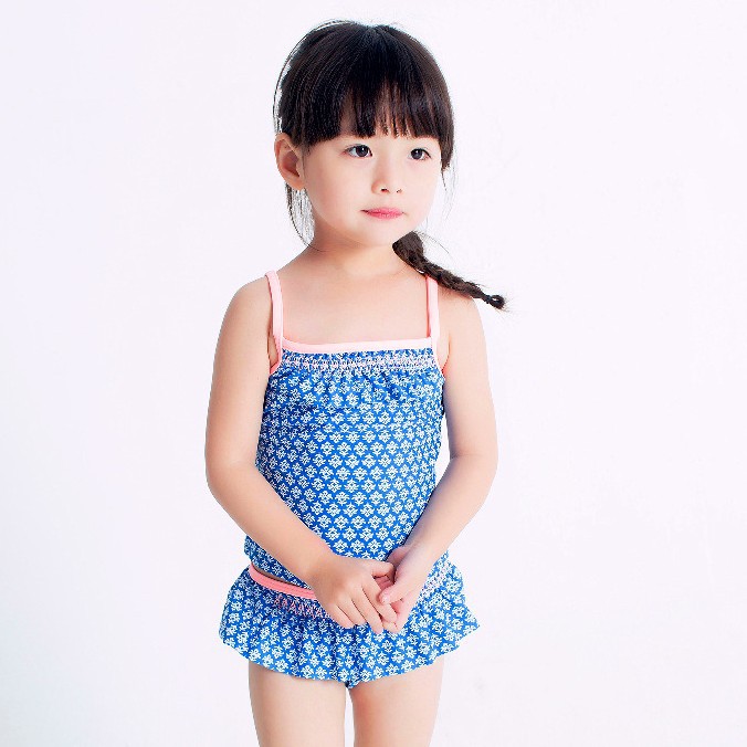Children's split cute beach swimwear girl's