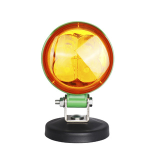 Manufacturer Supplies Green Leaf 4Led Yellow Light Work Light Ip67 Level High Power Off-Road Truck Truck Led
