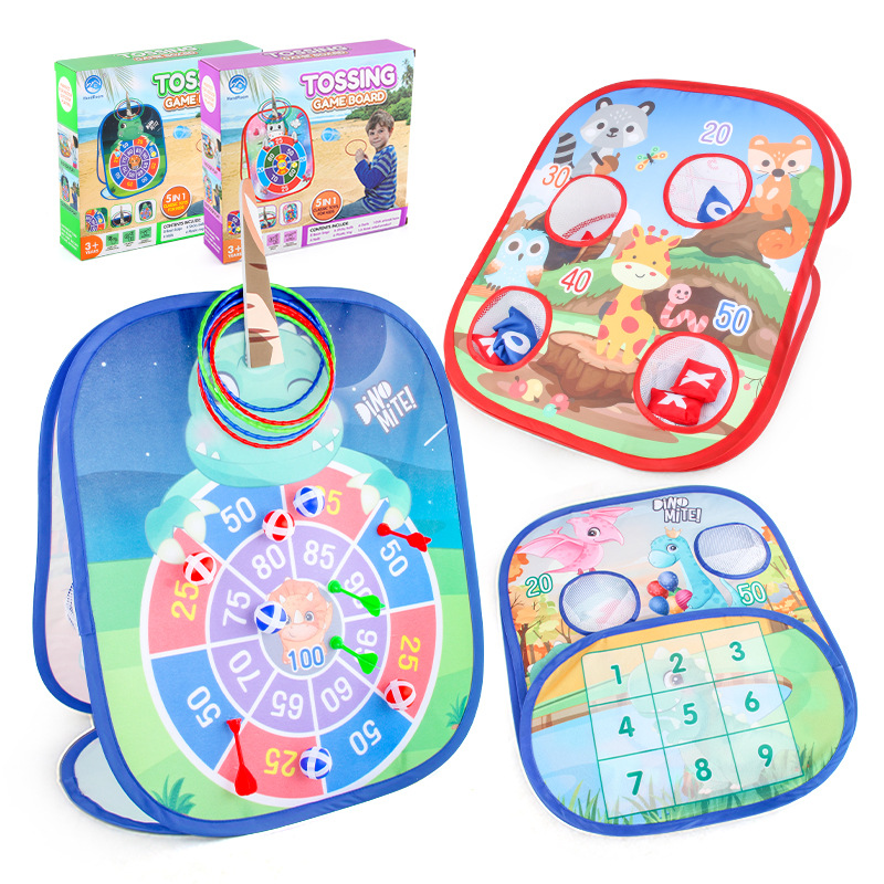 Juguetes deportivos de interior y exterior para niños de Amazon competitivo lanzando bolsa de arena tortuga pegasus tienda plegable tres en uno