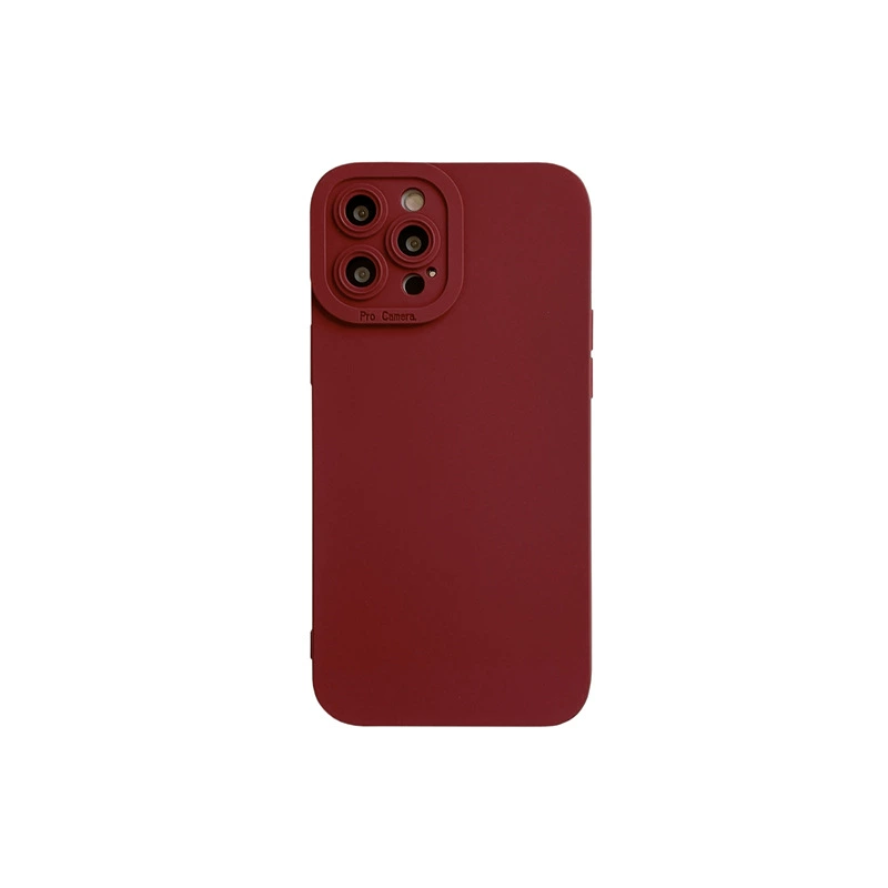 Айфон Apple, бордовый iPhone 13/12, совместимый силиконовый чехол для телефона, 12прмх, iphone, 8плюс