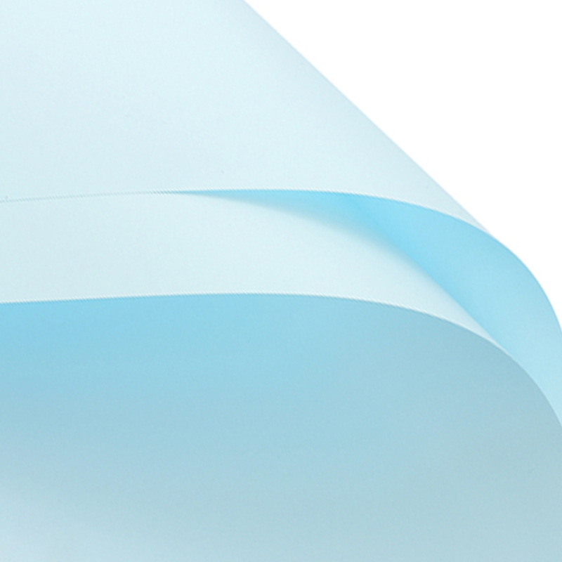 Deca papel de embalaje de flores de color sólido en stock al por mayor papel ouya impermeable material de la tienda de flores papel de embalaje material de bricolaje