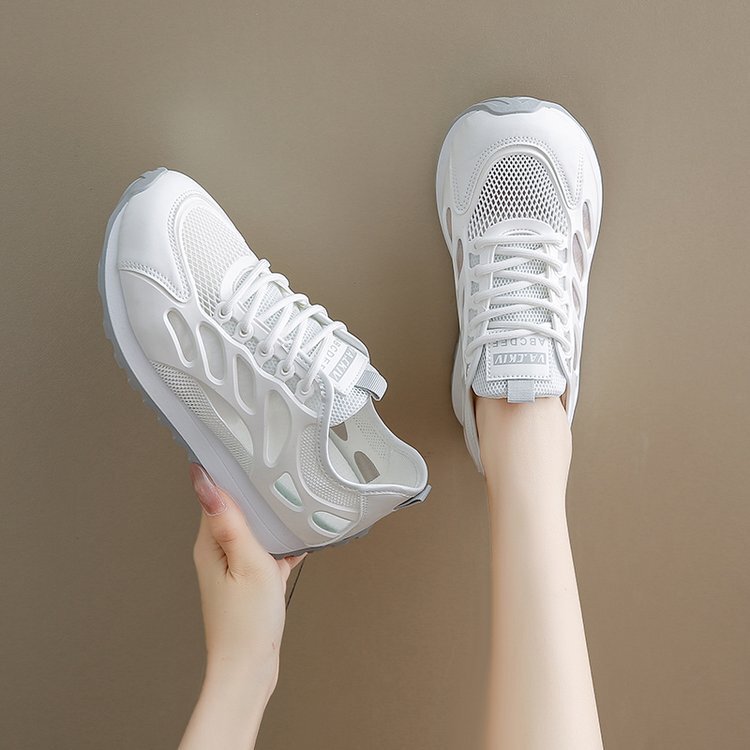 Forrest Gump Shoes Women's 2025 Spring and Summer New Mesh Shoes Women's Breathable Single Mesh Casual Sports White Shoes Casual Women's Shoes Forrest Gump Shoes Women's 2025 Spring and Summer New Mesh Shoes Women's Breathable Single Mesh Casual Sports White Shoes Casual Women's Shoes
