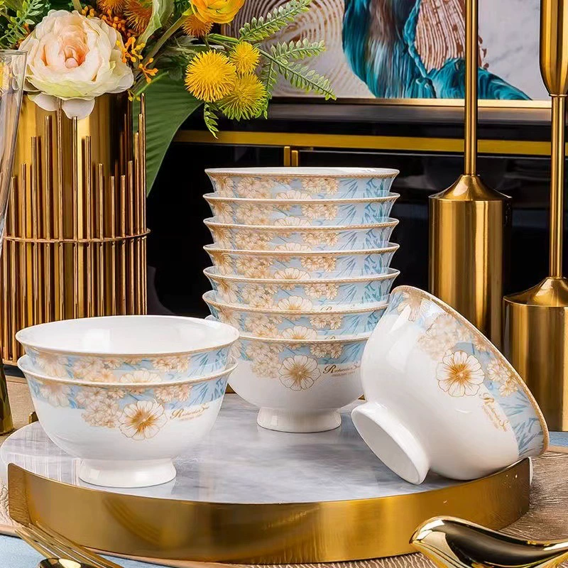 Tableware, ceramic set, gift box, light luxury style