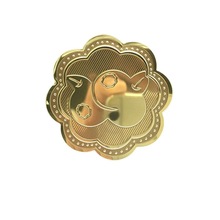 厂家定 制金属酒标化妆品贴 牌金属标签五金铭板丝印冲压铁牌logo