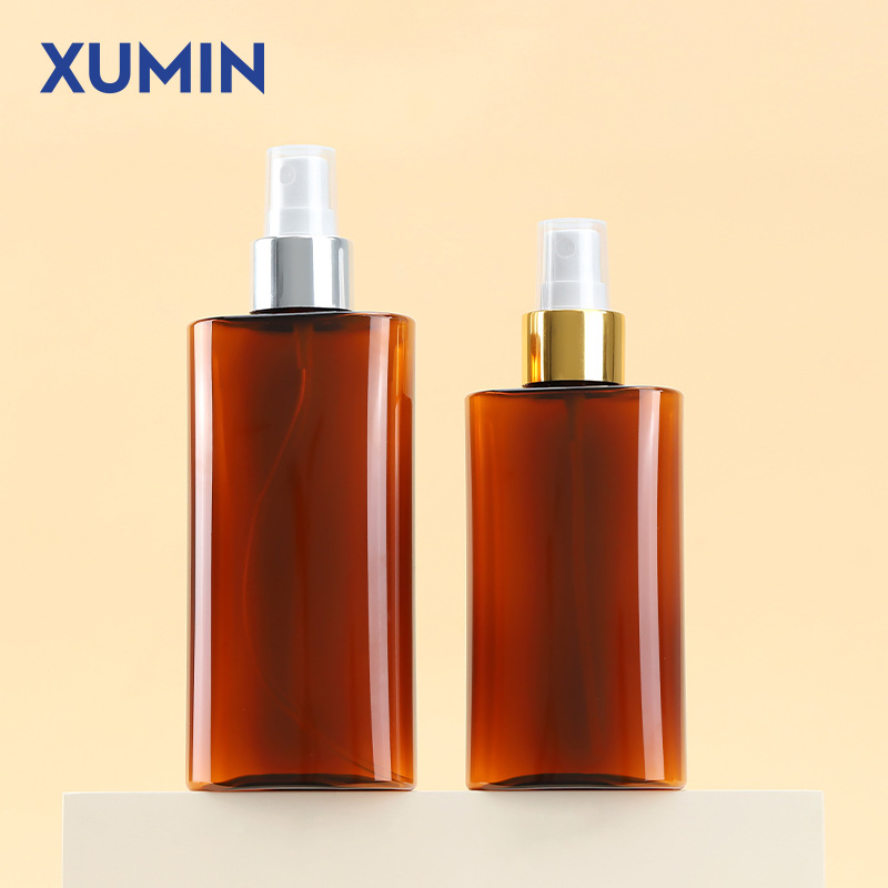 Botella de aerosol cosmético Xumin 200ml botella de aerosol humectante de alto valor facial 150ml botella de tóner en stock