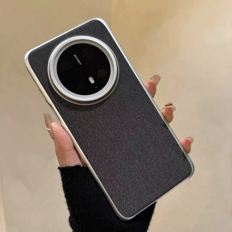Huawei mate70pro アジアリネン生地磁気電話ケース magic7 防汗指紋シンプルなソリッドカラーに適しています|undefined