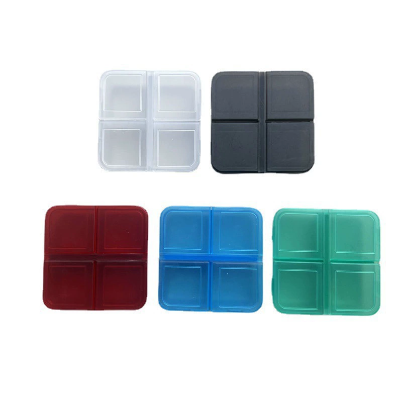 Universal storage system, storage box, cover for nails, 4 cells, 4 cells