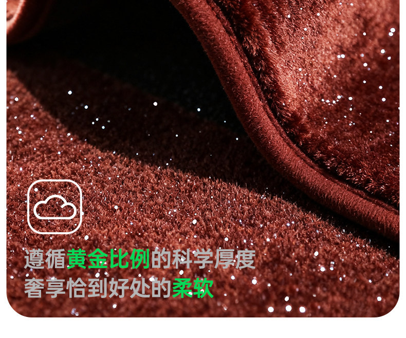 Suitable for the New Zeekr 009 Floor Mats, Starry Sky Carpet Surface, 26 Types of Car Interior Modification Accessories, Trunk Mat