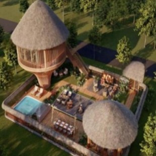 Customized Wooden House, Scenic Spot B&B Accommodation Wooden House, Popular Hot Spot