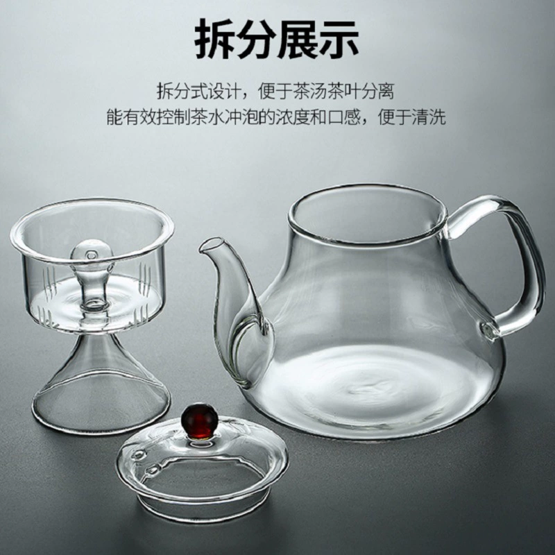 Office tea cooking kettle for home use high temperature resistant thickened steam tea cooking kettle electric pottery stove utensils