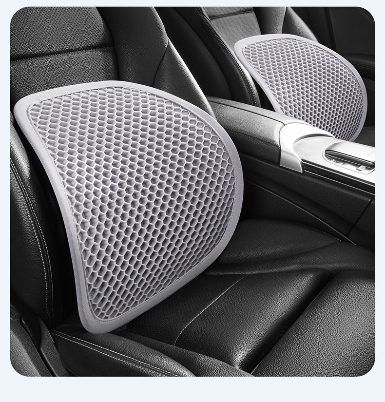 Zhongheng's Newly Upgraded Summer Honeycomb Breathable Gel Lumbar Support Car Seat Cushion