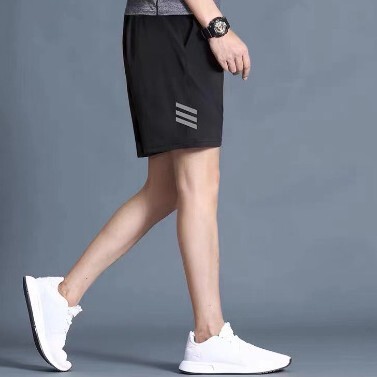 2025 New Summer Trendy Sports Shorts Men's Outdoor Fitness Quick-Drying Mid-Pants Running Casual Comfortable Shorts