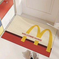 入戶門地墊耐髒免洗網紅絲圈pvc輕奢簡約現代創意絲圈進門玄關