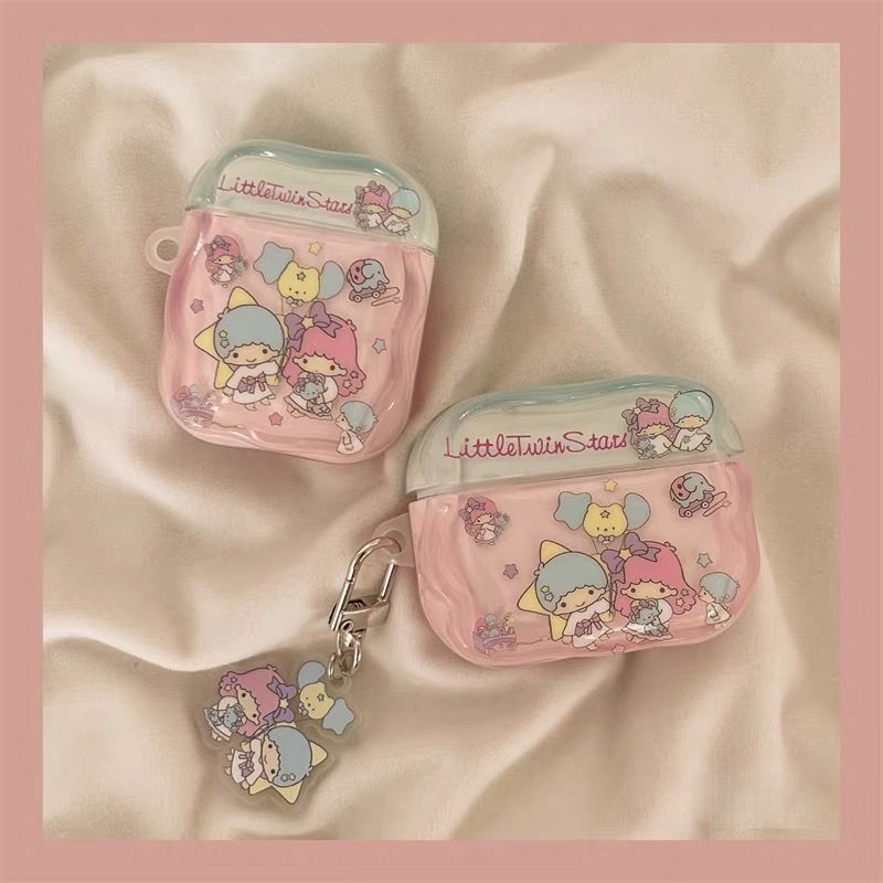 Cartoon contrast Gemini para airpodspro2 / 3 estuche de auriculares bluetooth AirPods4 generación estuche 5