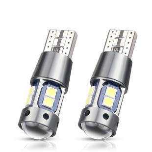 Car Width Indicator Light Modified T10 High-Brightness Bulb Super Bright Silhouette Lens Daytime Running Light Ice Blue Led Small Light Spotlight