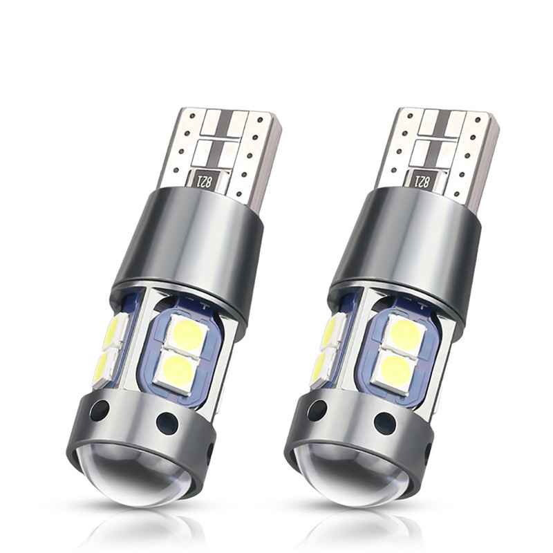 Car Width Indicator Light Modified T10 High-Brightness Bulb Super Bright Silhouette Lens Daytime Running Light Ice Blue Led Small Light Spotlight