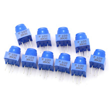 3386P-1-103 顶调带帽子 10K 精密可调电位器 直插环保电位器