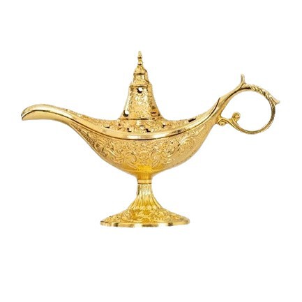 Chinese-style ethnic alloy incense burner, incense burner with line incense, metal decorative gift, indoor high-end, factory