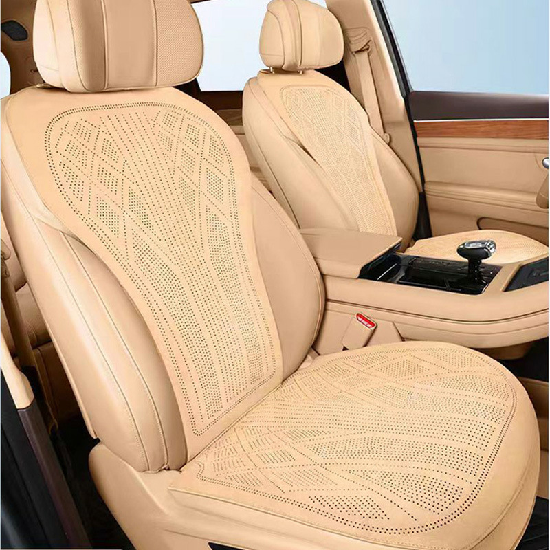 Seat Cover — Universal Modelə uyğun (Original) oturacaq örtükləri - amber-brown-main-and-passenger-seats-aito-m7-dedicated