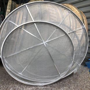 Stainless Steel Sieve Round Stainless Steel Mesh Sieve Stainless Steel Dustpan Tea Grids Baking Stainless Steel Wire Mesh Sieve