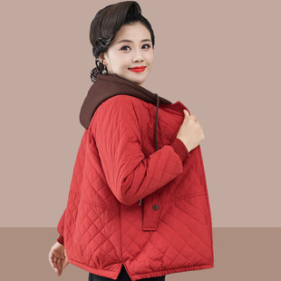 Утепленная куртка для отдыха, одежда, короткая толстовка с капюшоном для матери, коллекция 2023