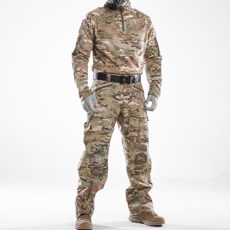 Huanlong Three Turtle Armor All-Terrain Camouflage Suit Men's G3 Frogman Combat Training Suit G4 Tactical Pants