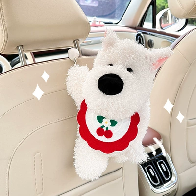 Car tissue box/set – Cute cartoon dog design car tissue