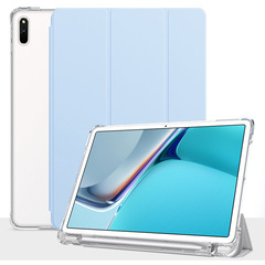 適用聯想小新pad11保護套10.6寸M10 Plus三折帶筆槽P11全包邊軟殼